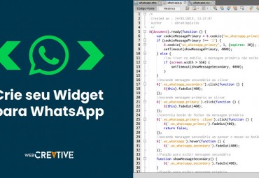 Crie seu próprio Botão Fixo com Mensagens para WhatsApp
