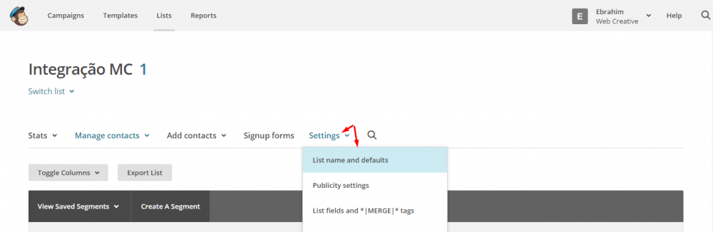 Integração Mailchimp via API PHP [AJAX]
